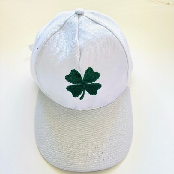 3/$20 NEW Shamrock Irish Flag White Dark Green Metal Snapback Baseball Hat Cap - Picture 1 of 12